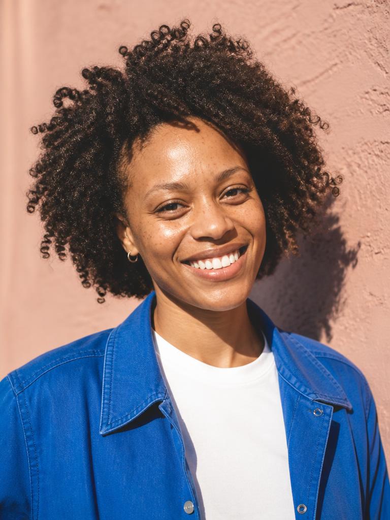 Portrait of a smiling woman